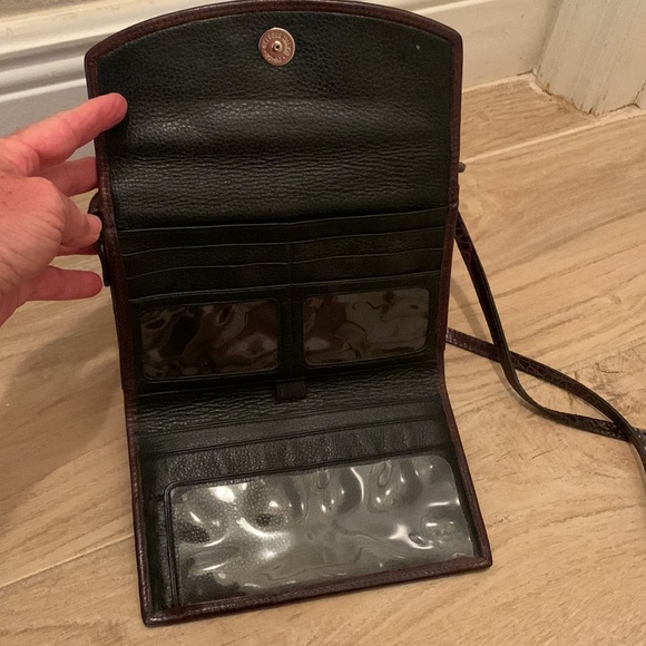 Brighton Leather Crossbody Wallet Bag - Picture 5 of 11